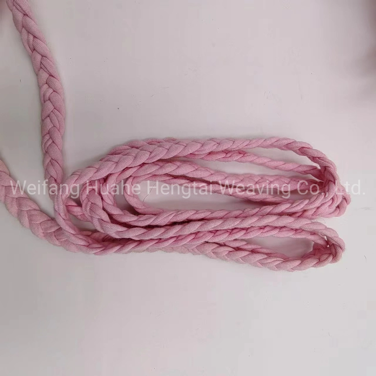 The Best-Selling Pink Three Strand Colored Cotton Rope Shoes and Hat Accessories