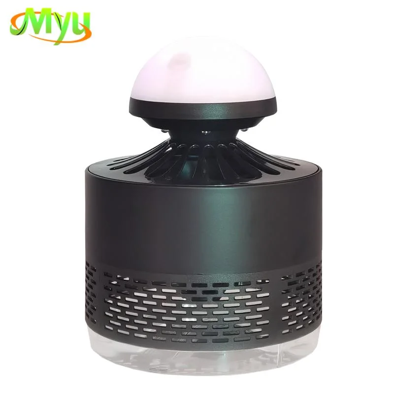 Home Use Lighting Control Indoor Strong Suction Mute Insect Trap Mosquito Trap with Fan