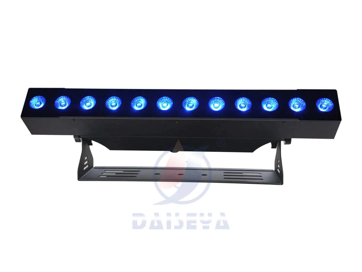 LED Wall Washer Lighting Stage Lighting Effect 12*12W Rgbawuv 6in1 DJ Disco Equipments