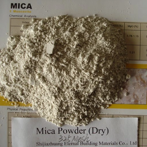 Professional Factory Manufacturing Natural Mica Powder 80mesh 200 Mesh, 325mesh Synthetic Muscovite Mica