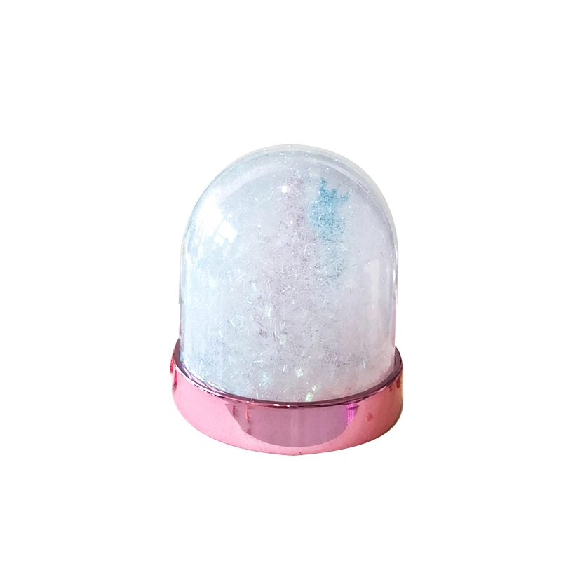 Shinning Base Mini 5X5X6cm Plastic Snowglobe