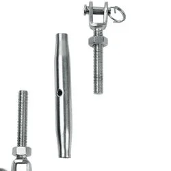 High quality/High cost performance  Stainless Steel European Uu Type Swage Turnbuckles