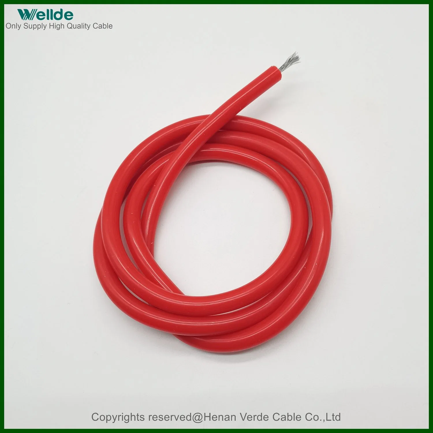 Ignífugo Flexible Cable Calefacción cable de silicona de alta temperatura