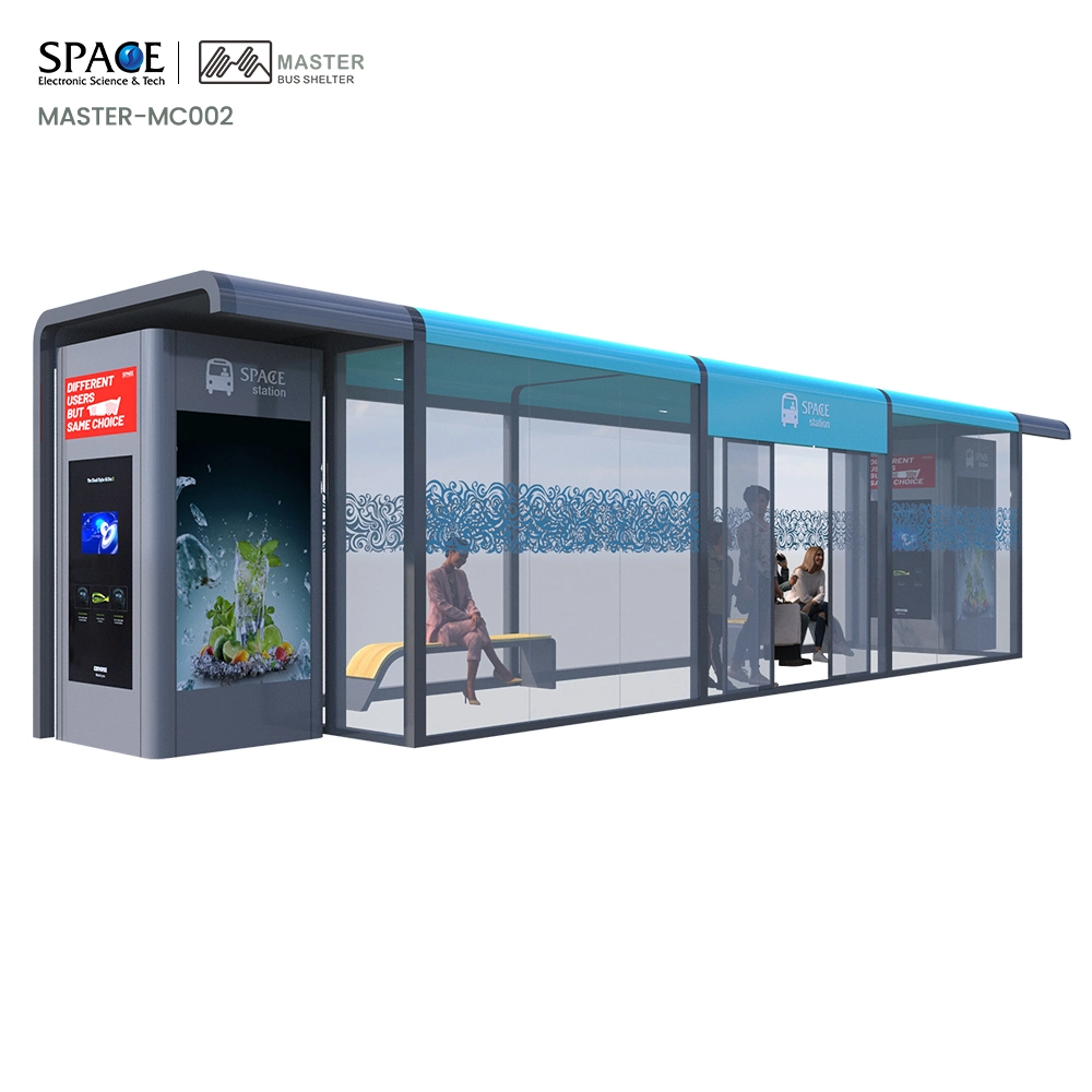 Street Bus Stop Urban Furniture Most Selling Products Advertising Bus Shelter