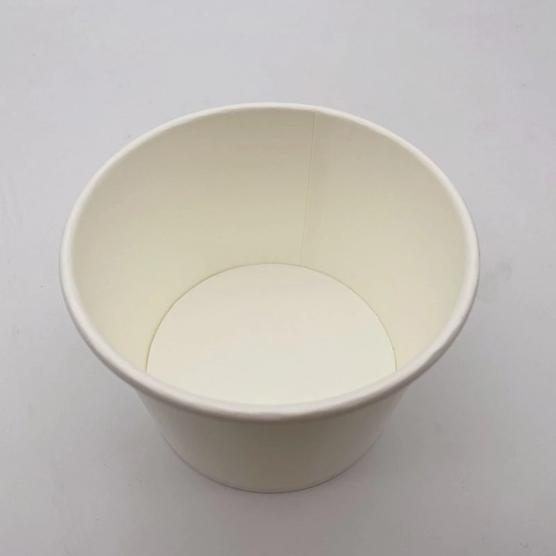 Hot Sales White Paper Soup Cup with PE Coating