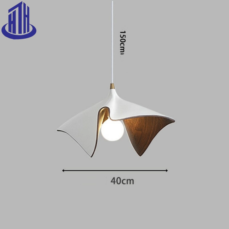 Japonés minimalista Retro Familia Hierro Arte resina colgante Chandelier (335)