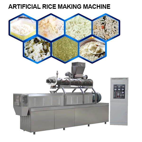 Re-Shaping Rice Extruder Machine/Fortified Rice Process Line/Rice Kernels Re-Make Production Plant