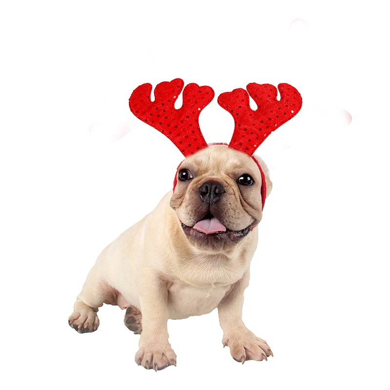 Christmas Festival Pet Hair Accessory Hair Loop Cute Headband