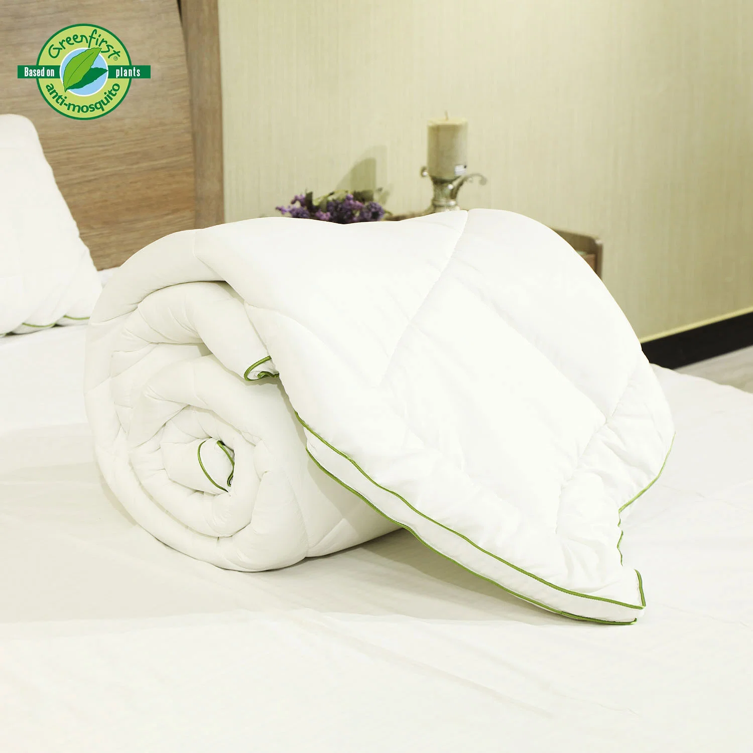 Factory Directly Queen King Size Antibacterial Comforter with Light Weight