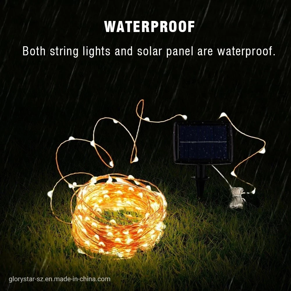 Outdoor Christmas Garden Decoration LED Solar String Light