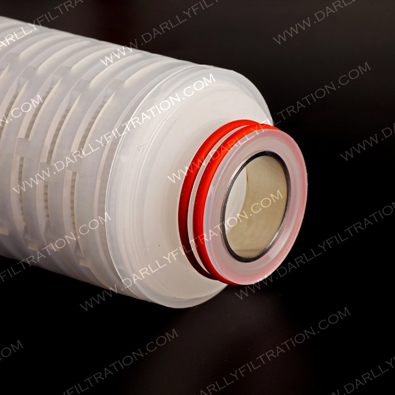 Darlly Micron Pleated Hydrophobic PTFE Filter Element for Fermentation Feed Air