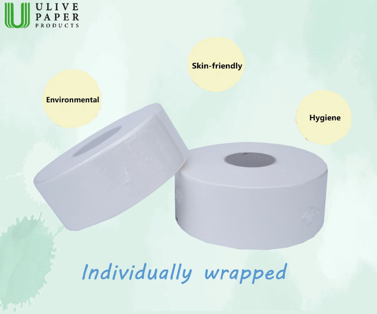 Ulive Virgin Hohe Qualität/hohe Kostenleistung Ultra Soft Jumbo Roll Toilettenpapier Papier