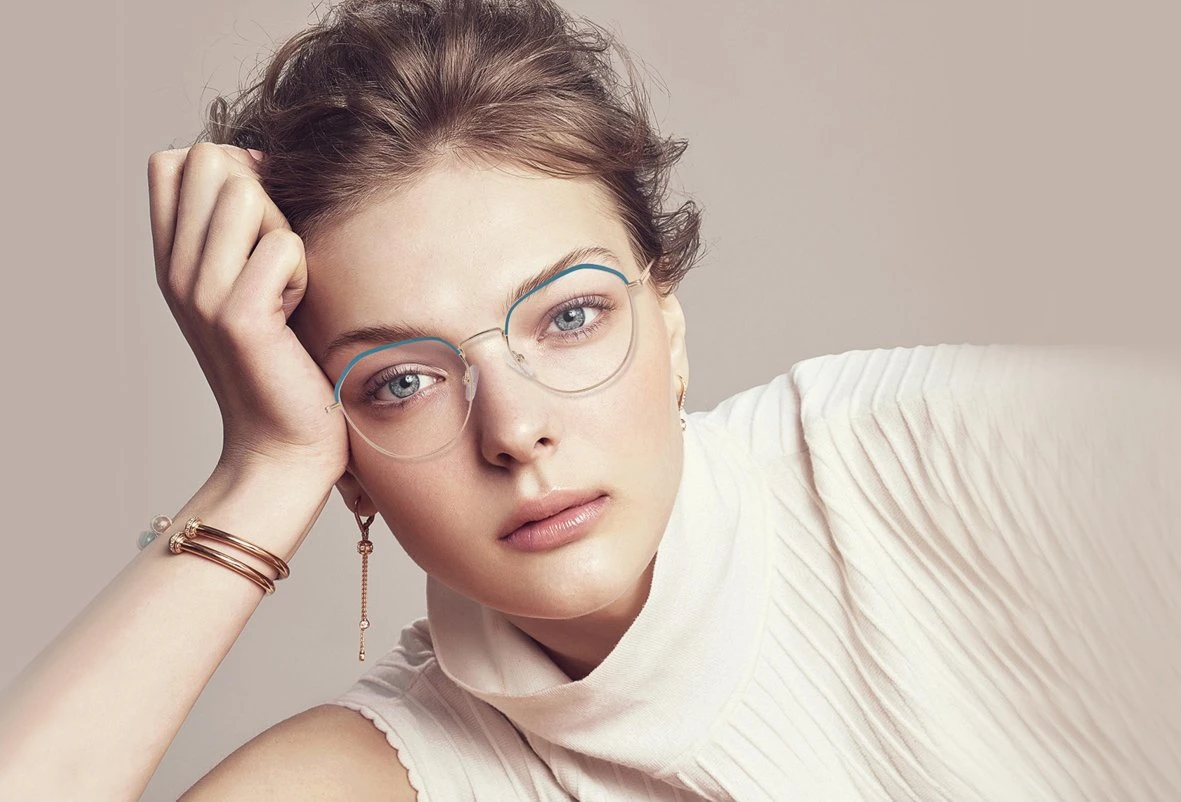 New High Quality Fashion Lady Metal Glasses Frames