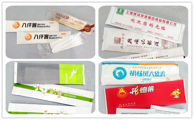 Disposable Tableware Disware Automatic Napkin Plastic Cutlery Packaging Manufacturer