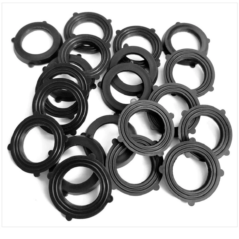 Customizable Shape Water Pipe Flange Gasket Black Water Pipe Fittings