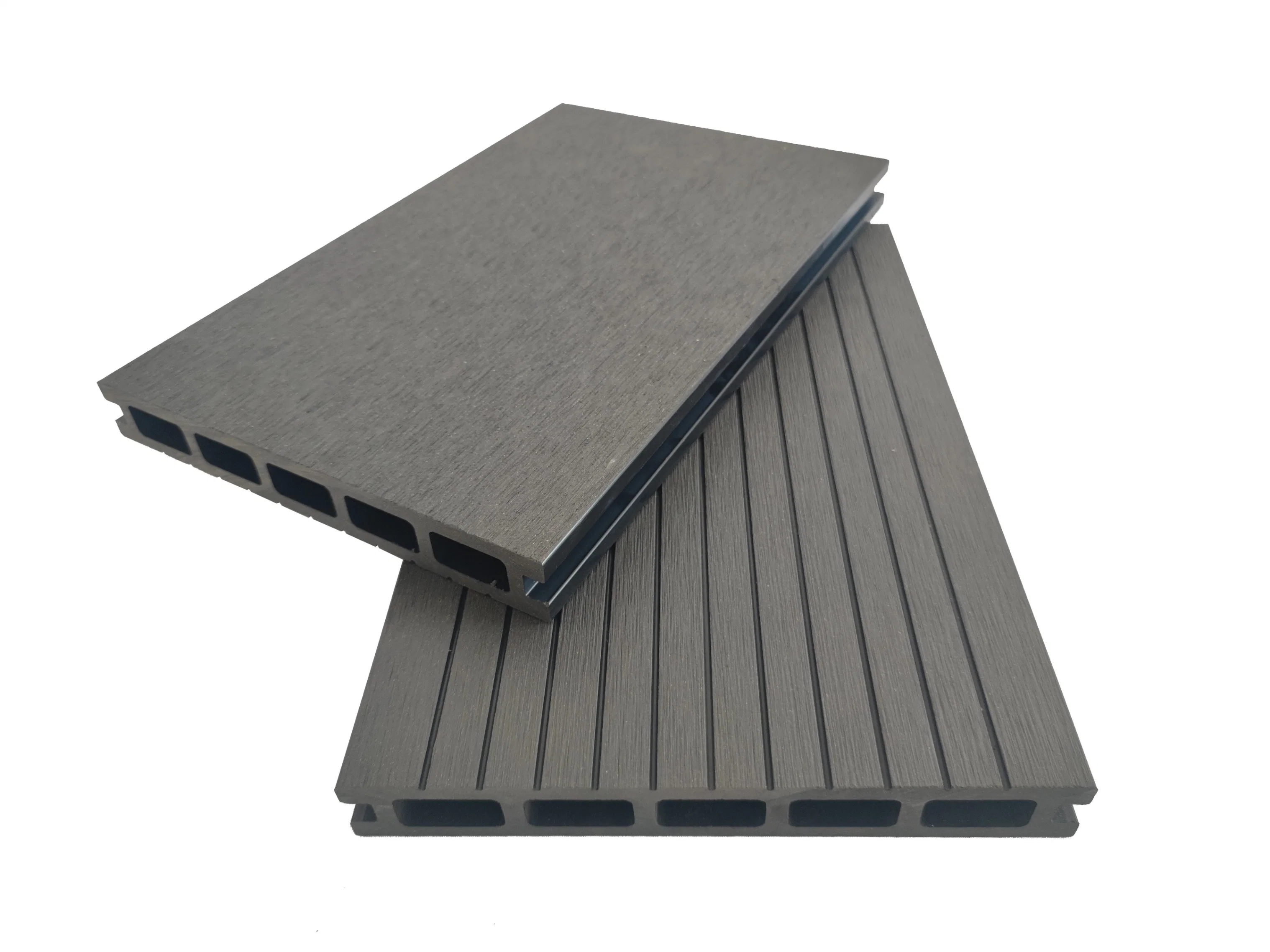 New Products WPC Plastic Composite Decking Wood Grain Material