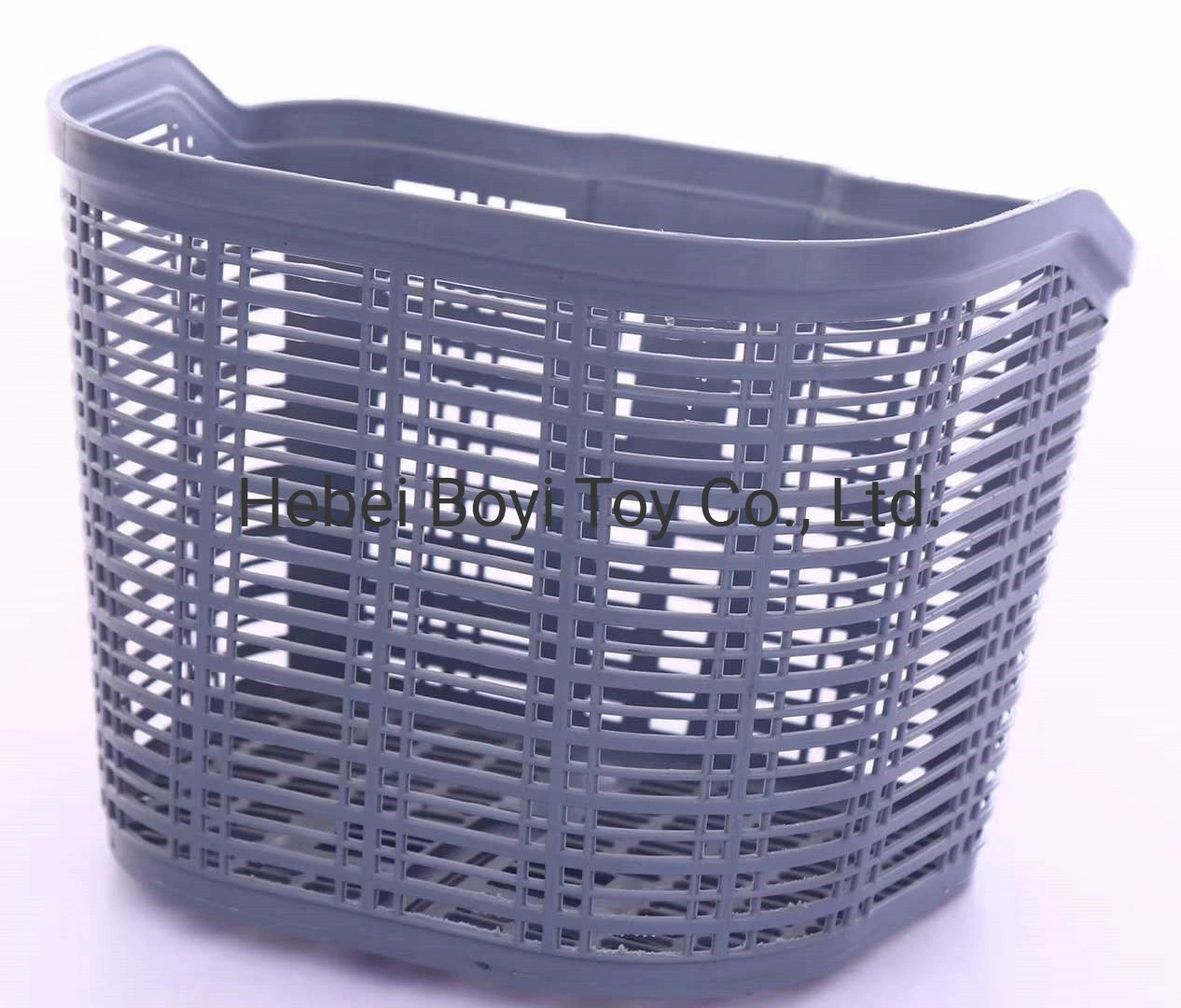 Bicycle PVC Basket with Full Set Spares Bike Plastic Basket