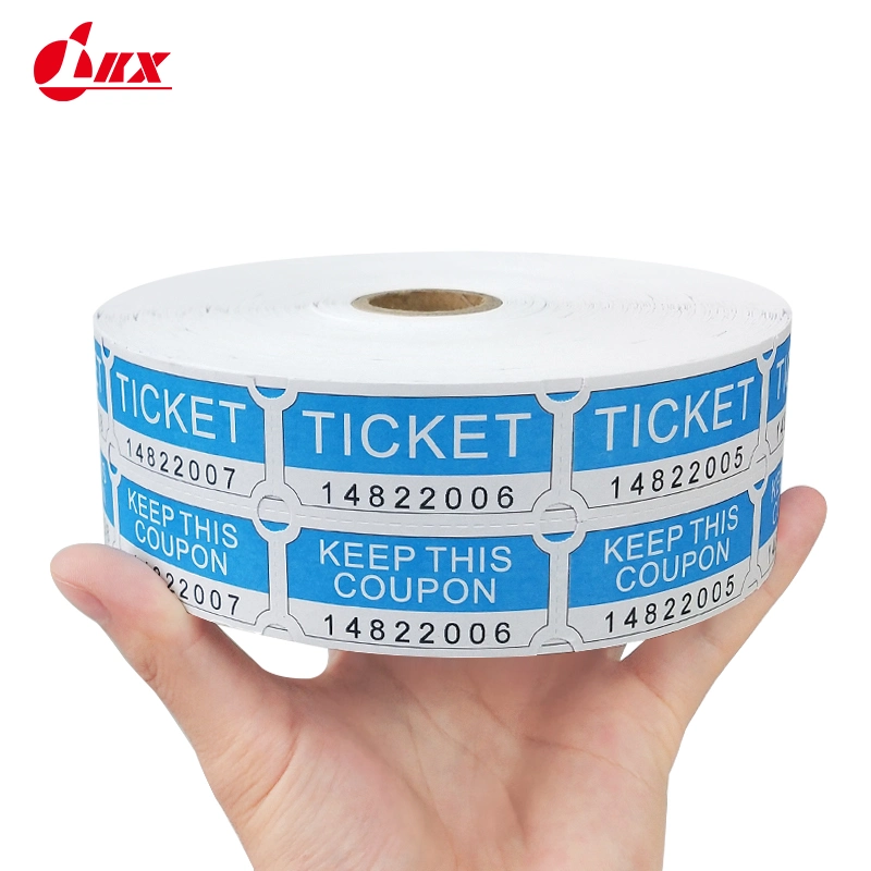 Factory Price Customizable Double Roll Tickets for Acrylic Raffle Ticket Dispenser