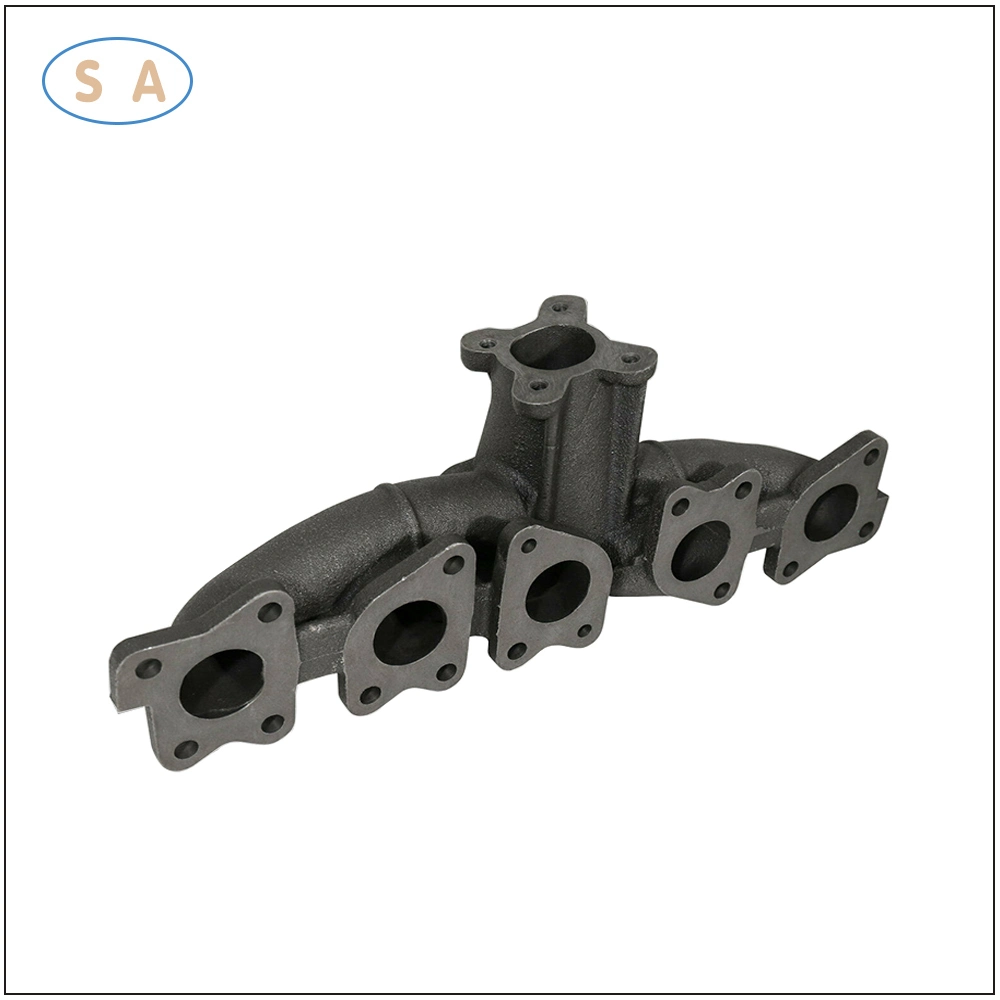 OEM Precision Steel Casting Engine Car Eduction Pipe for Automobile Fittings