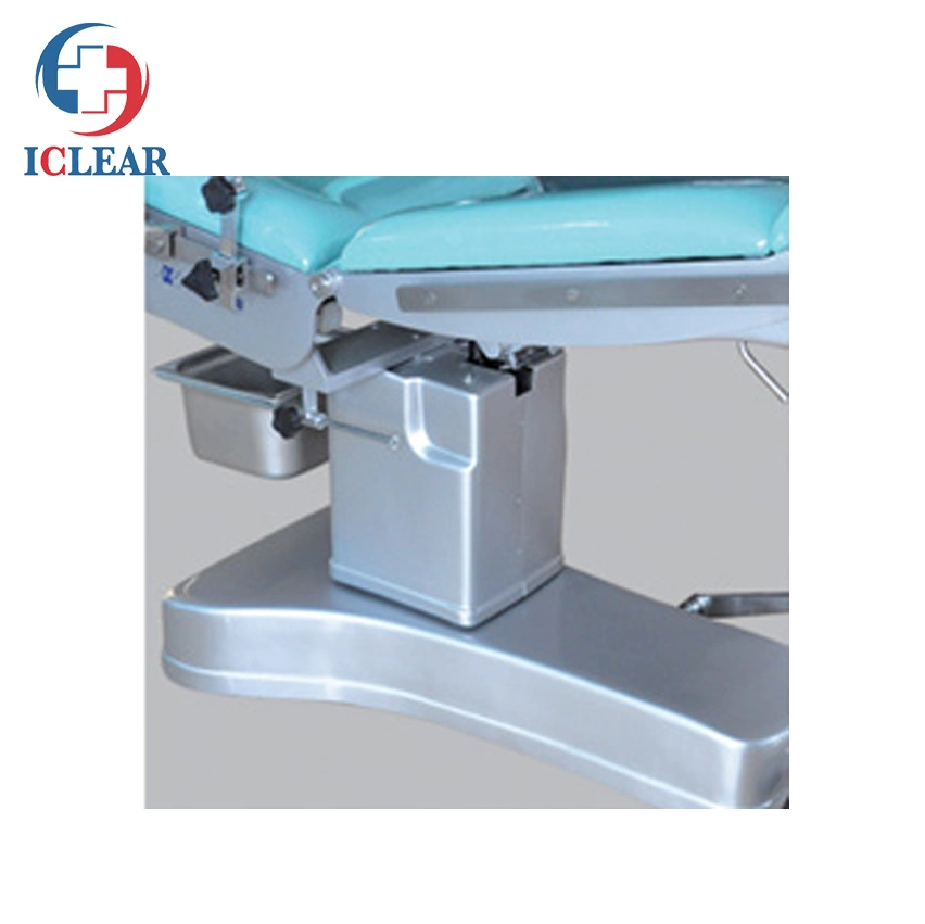 Medical Electric and Hydraulic Gynecological Examination Surgery Delivery Table