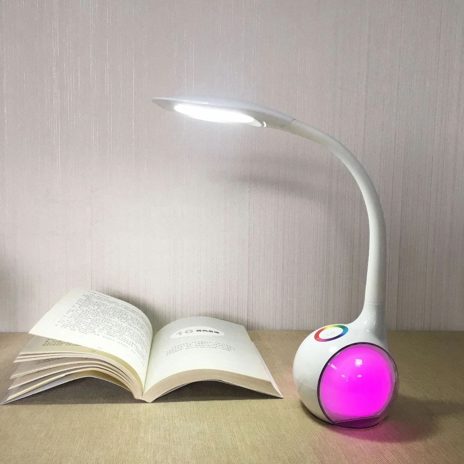 Free Light Colour Changing Base Sensitive Eye Protected Touch Automatic Night LED Table Lamp