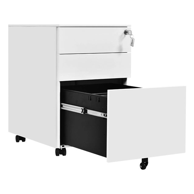 Mobile Pedestal Cabinet Drawer Organizer Modern Office Mobile Pedistal