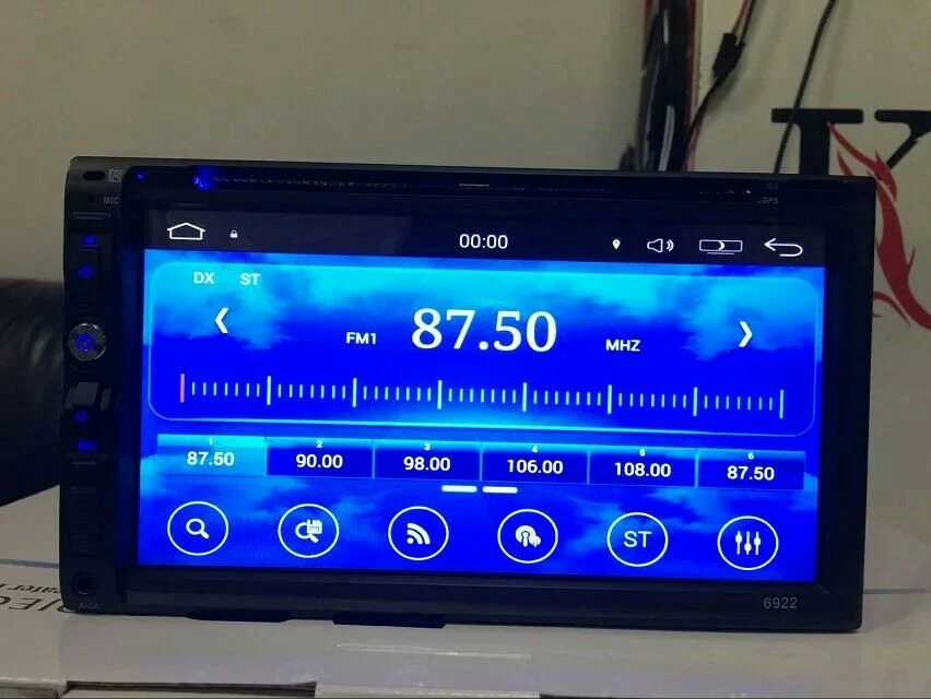 Android 6.0 Quad Core Multimedia Touch Screen Radio Car DVD Player for Universal