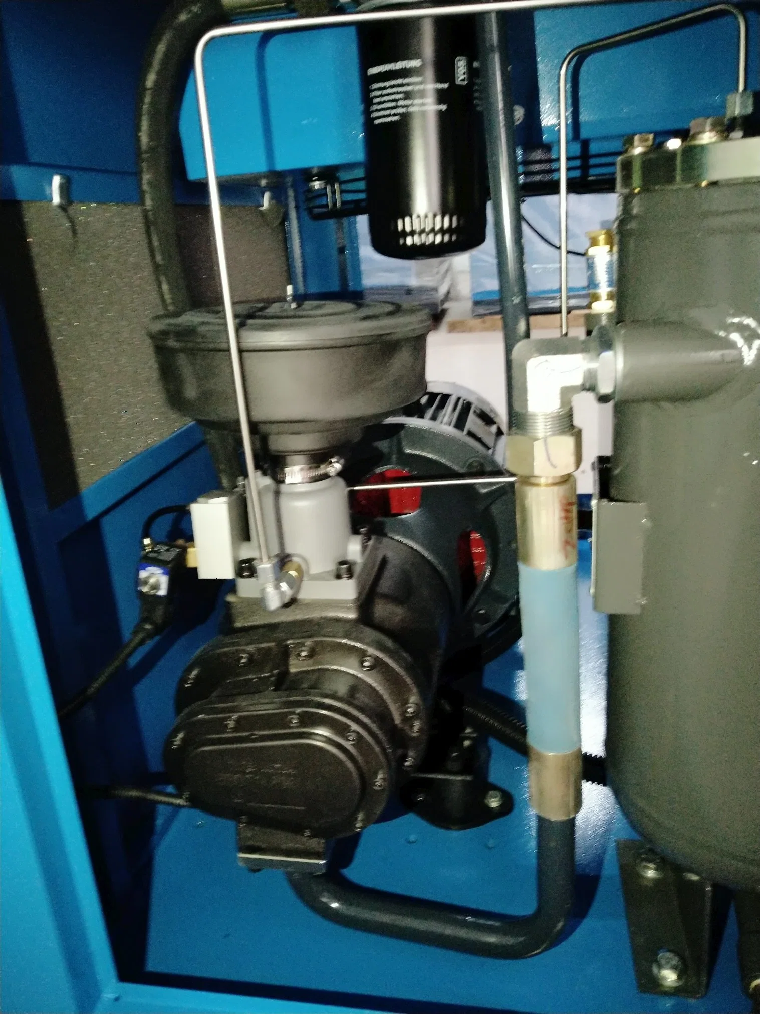 Zay-10 7.5kw IP54 Integrated Direct Drive Screw Air Compressor