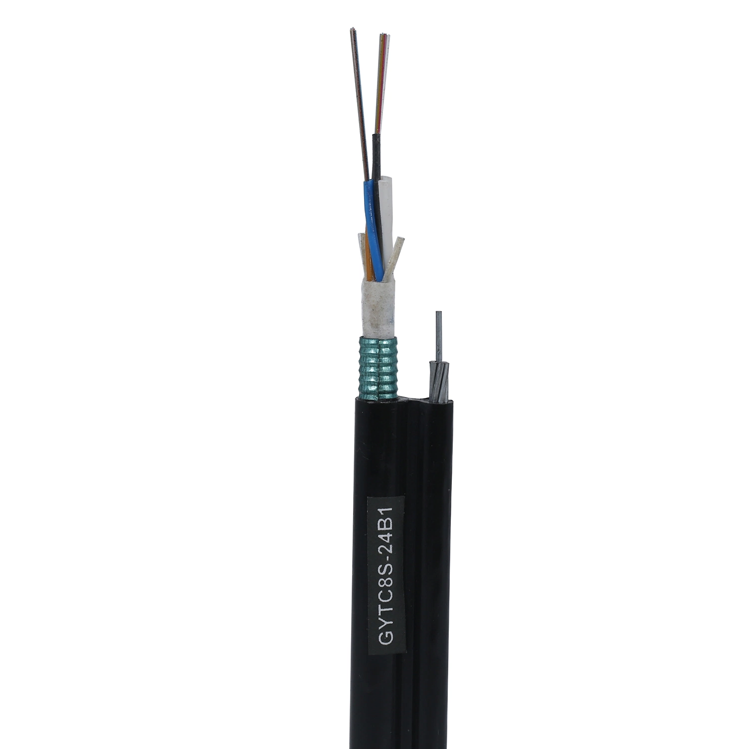 Figure 8 Shape Optic Fiber Cable Self- Supporiting Stranded 7 *1.0mm Steel Wire High Tensile Strength