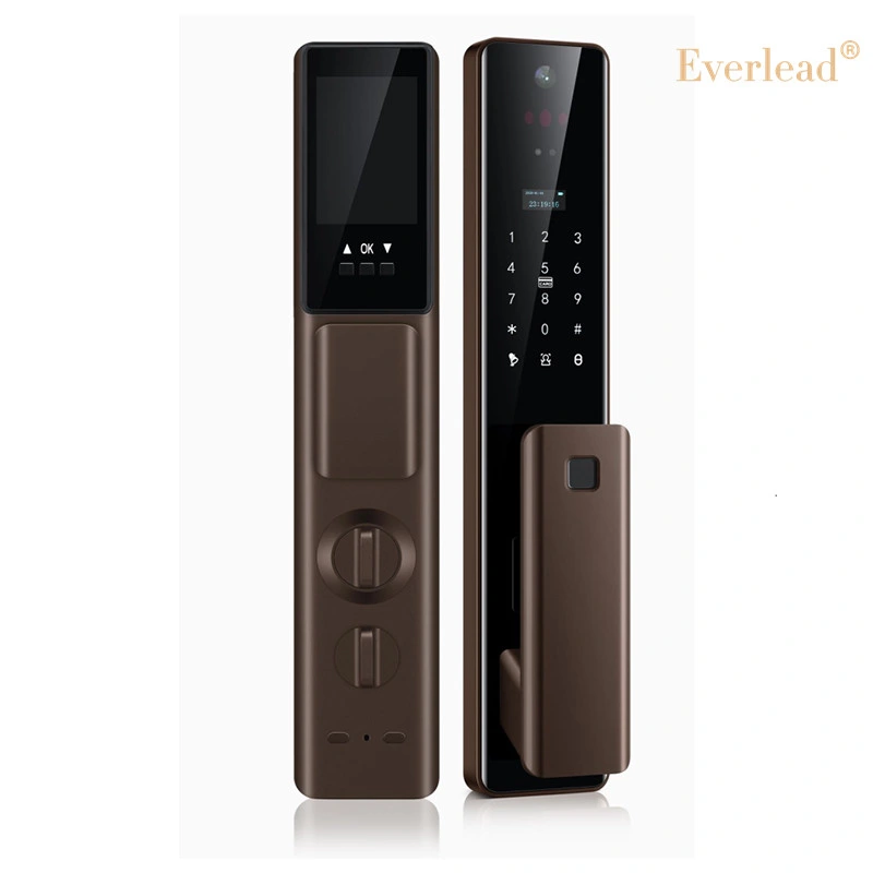 Everlead Smart Home Custom Voice RFID Card Lock APP Fingerprint Gate Digital Lock with Eye Scan