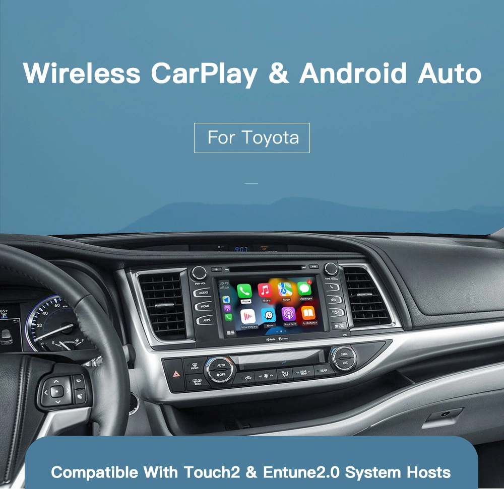 Carplay multimédia de l'autoradio pour Toyota Hilux