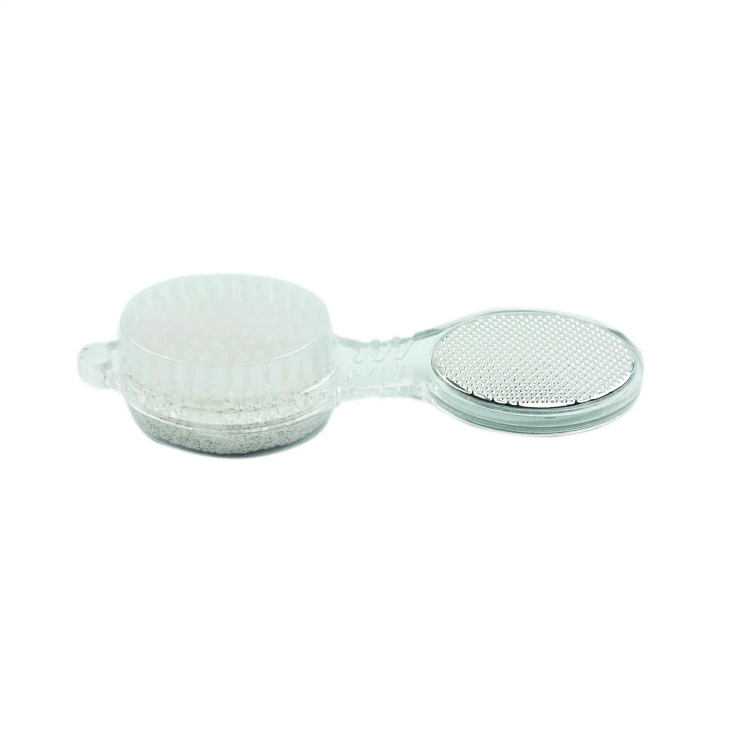 Wholesale/Supplier Double Side Foot Shaped Foot File Cleaning Hand & Foot Nail Brush with Pumice Stone Foot Care Dead Skin Remover