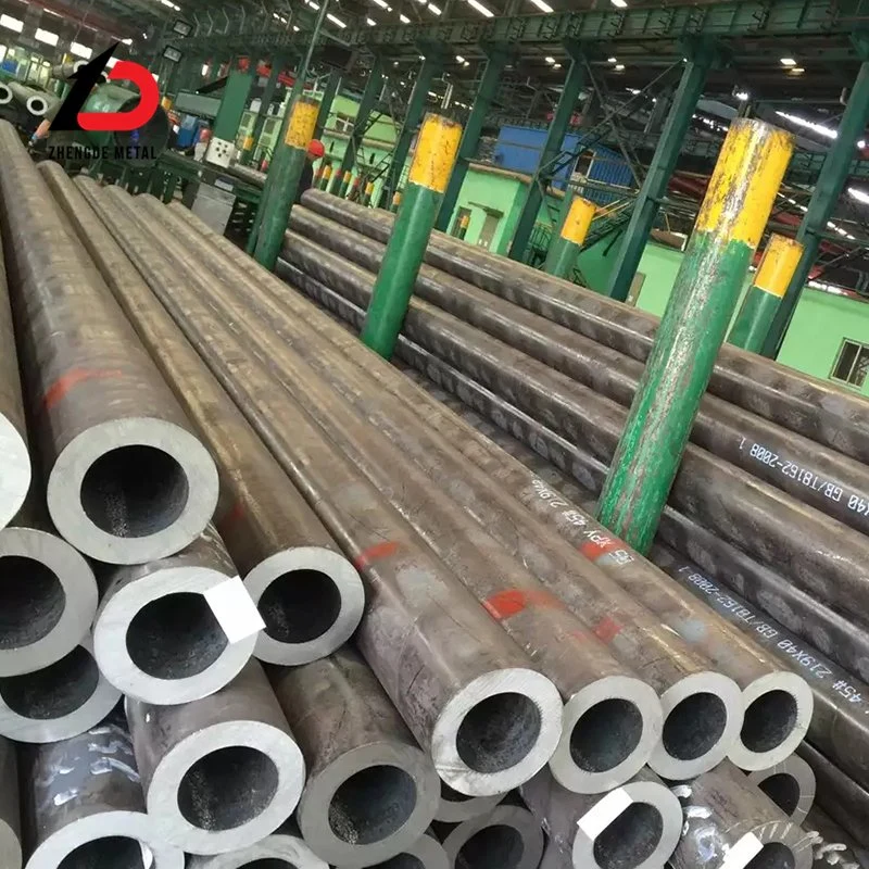 En ASTM S355 A53b A106 Gr. B A336 Carbon Structure Seamless Steel Pipe Large Diameter Thick Wall Sch20 Sch40 Alloy Seamless Fluid Pressure Boiler Tube API Pipe