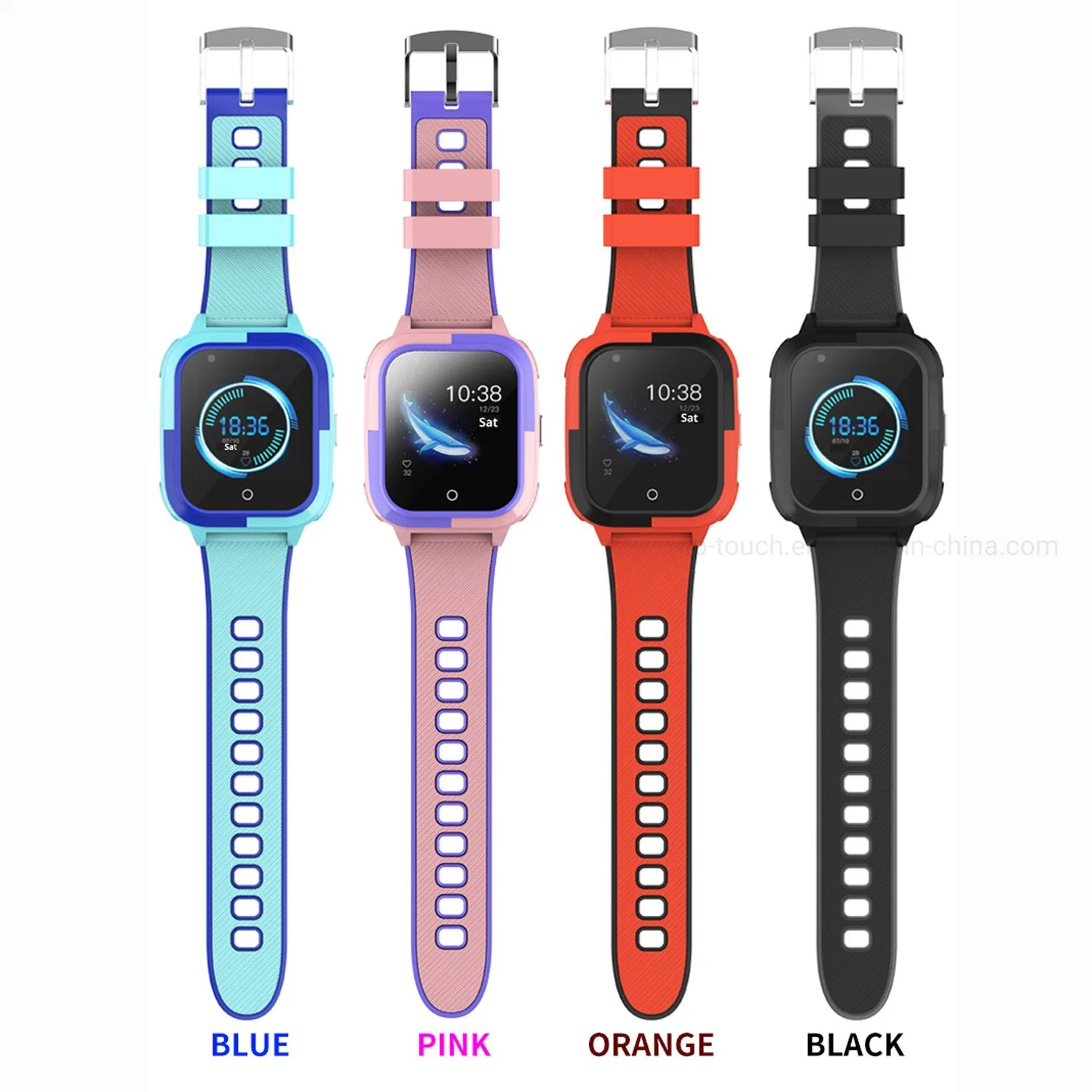 Quality Hot Selling 4G IP67 Waterproof GPS Tracking Tracker watch with Video Call for Free App Alarm Alert D56