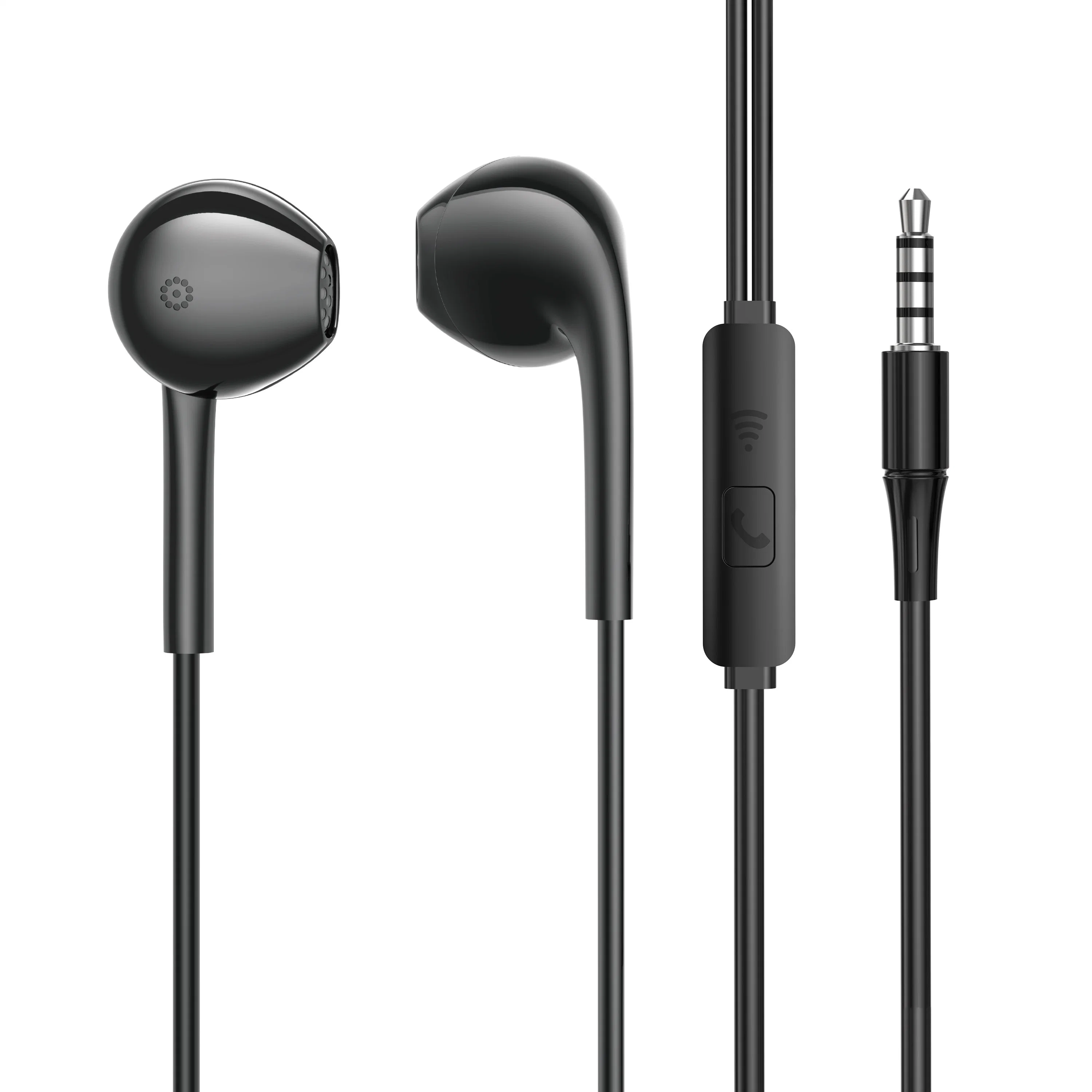 Aspor 3,5mm Classic In-Ear manos libres con cable con micrófono