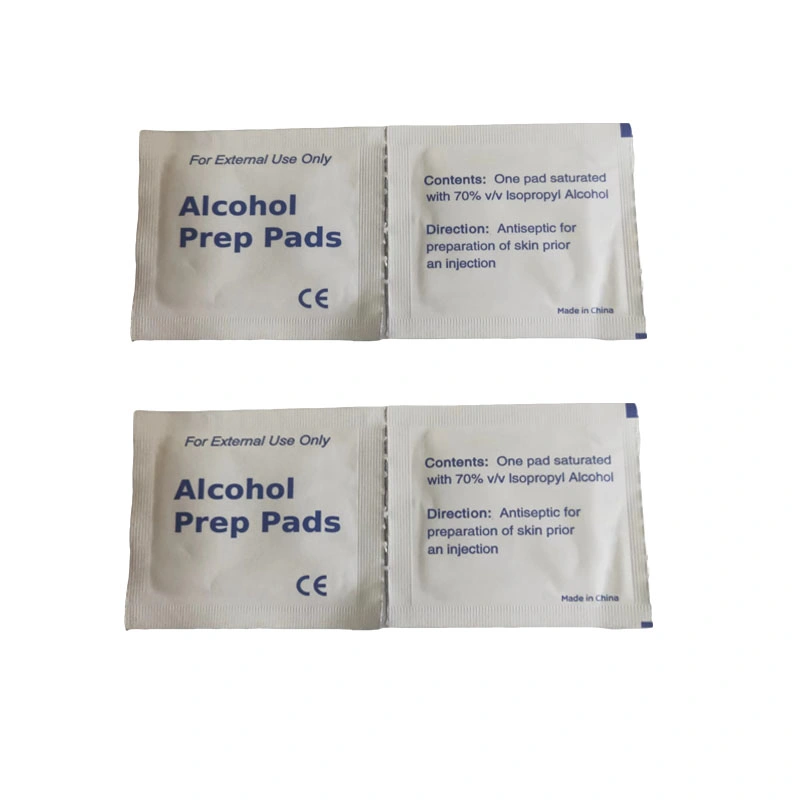 Surgical Disinfection Medical Travel Skin Alcohol Swab Alcohol Prep Pads