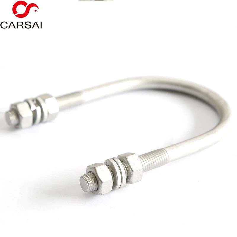 U-Shaped Hoop Manufacturer U-Bolt High Strength U-Shaped Pipe Card Pipe Fixed U-Shaped Wire Embedded Parts