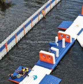 Надувной водный парк игрушки для коммерческого использования 6 м препятствия Летом парк с плавающей запятой