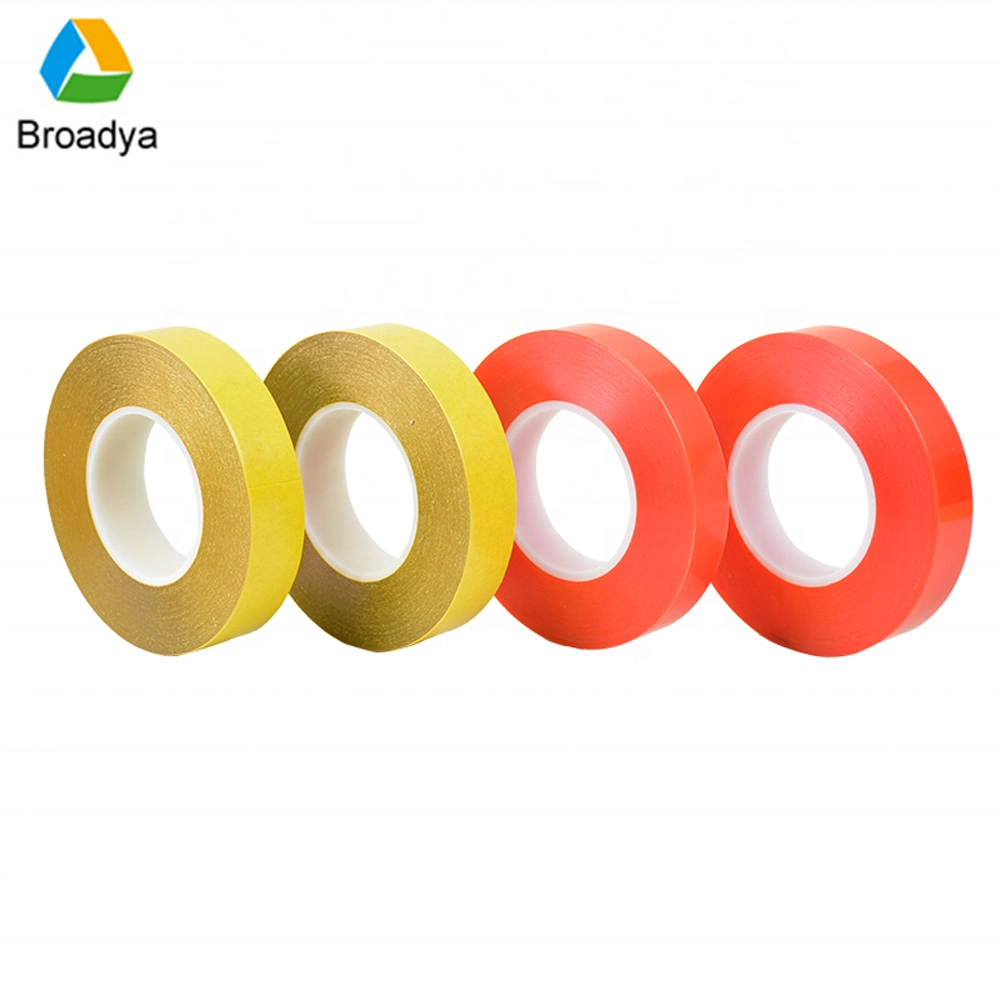 Mopp Red Film Double Sided Polyester Mounting Film Clear Adhesive Pet Tape