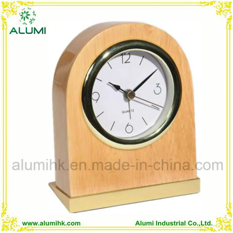 Table Wooden Alarm Clock for Hotel Equipment