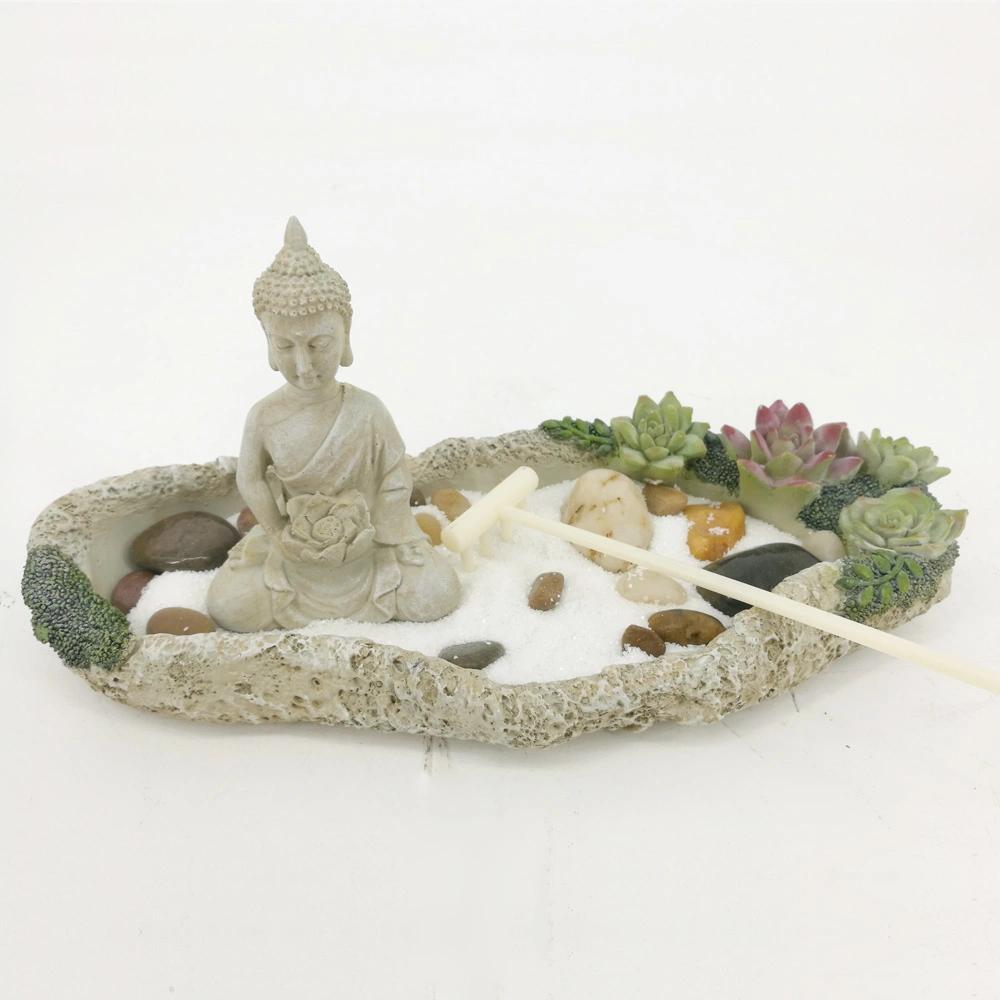 New Stone Color Zen Garden Home Decoration