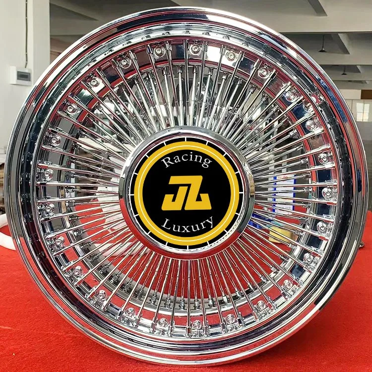 Forged 15 Inch Wire Wheel Styles and Colors Multi Spoke Wheels