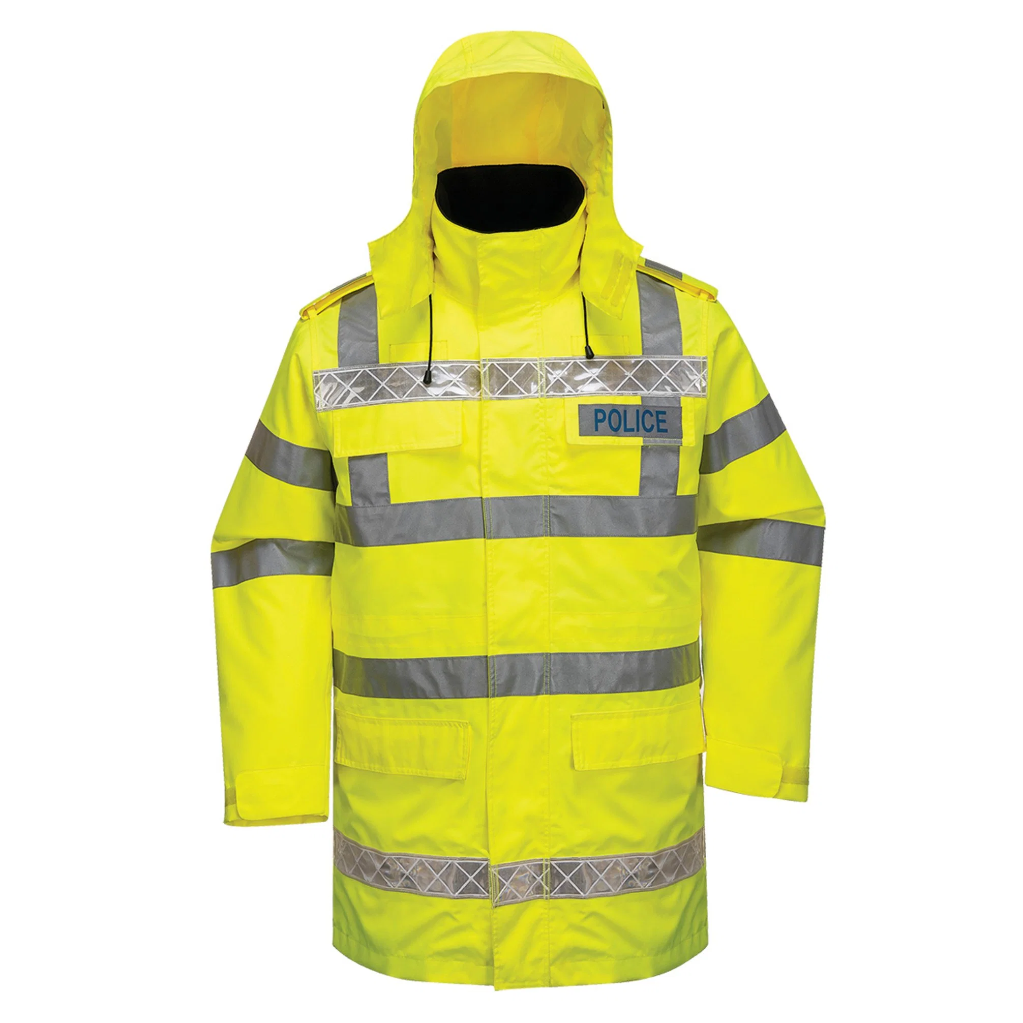 Безопасности Workwear Eniso20471 Hi по отражающей Parka Parka куртку зимой