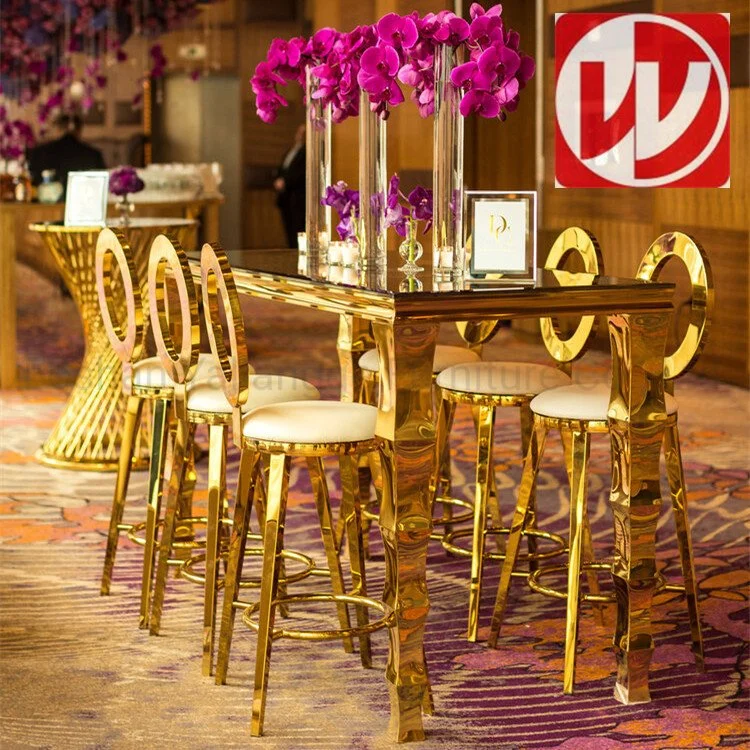 Hotel Outdoor Coffee Shop Long Table Restaurant Club Wedding High Bar Table