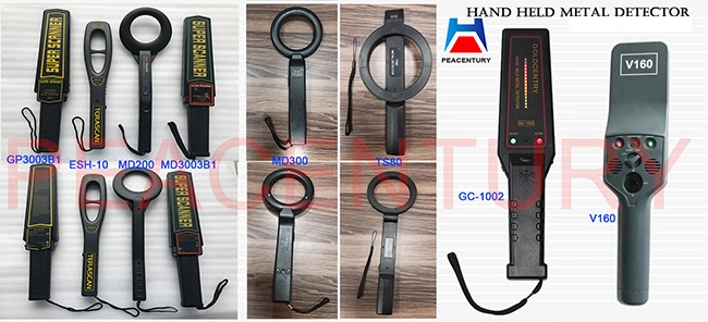 Alta sensibilidad del detector de inspección de seguridad especial para el detector de metales de mano