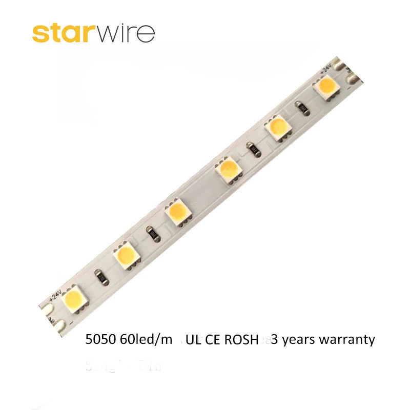 Waterproof 60LED/M 11.5W/M (IP20 or IP65 or IP67) Flexible SMD5050 RGB RGBW LED Strip with 3 Years Warranty