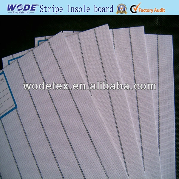 Footwear Raw Materials Stoble Insole Board with Good Flexibility