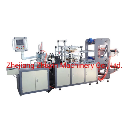 Double Layer Glove Making Machine with Automatic Puncher Automatic for Disposable Plastic Glove Machine