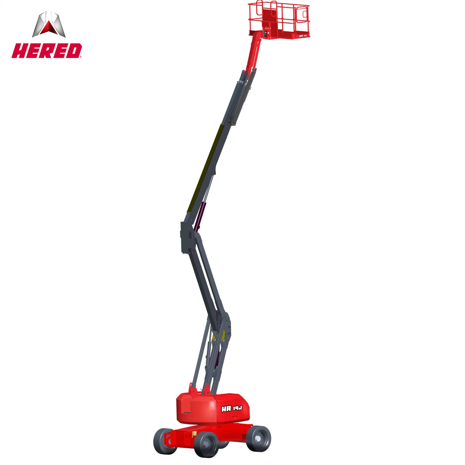 Hered Ha19j 19 Meters Diesel Power Engine Articulating Boom Lift