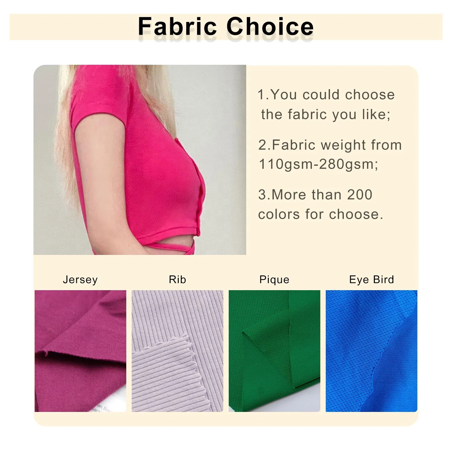 Fabricant chinois Haut de qualité pour bébé 95% Spandex et 5% élasthanne. T-shirt crop top sexy pour femmes avec ourlet à bretelles à la mode et col carré Y2K.